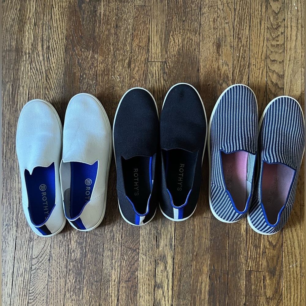 Rothy’s Slip On Sneaker Lot